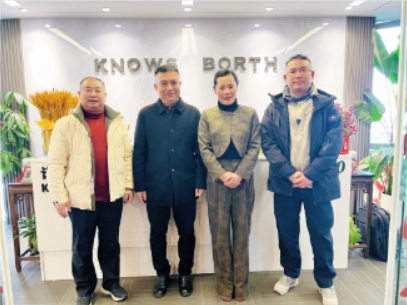 歡迎貴州荔波的文旅局領導蒞臨上海諾獅和李也文旅考察交流